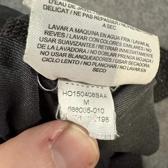 Nike Dri-Fit‎ Tights Womens Medium Black Run Fast Live Fearless Spotted Workout - Picture 10 of 15